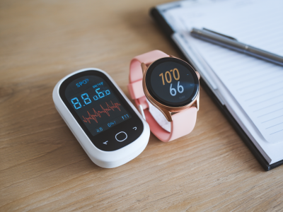 Can a cheap fingertip pulse oximeter plus a budget smartwatch give hospital-grade spO2 accuracy for at-home monitoring?