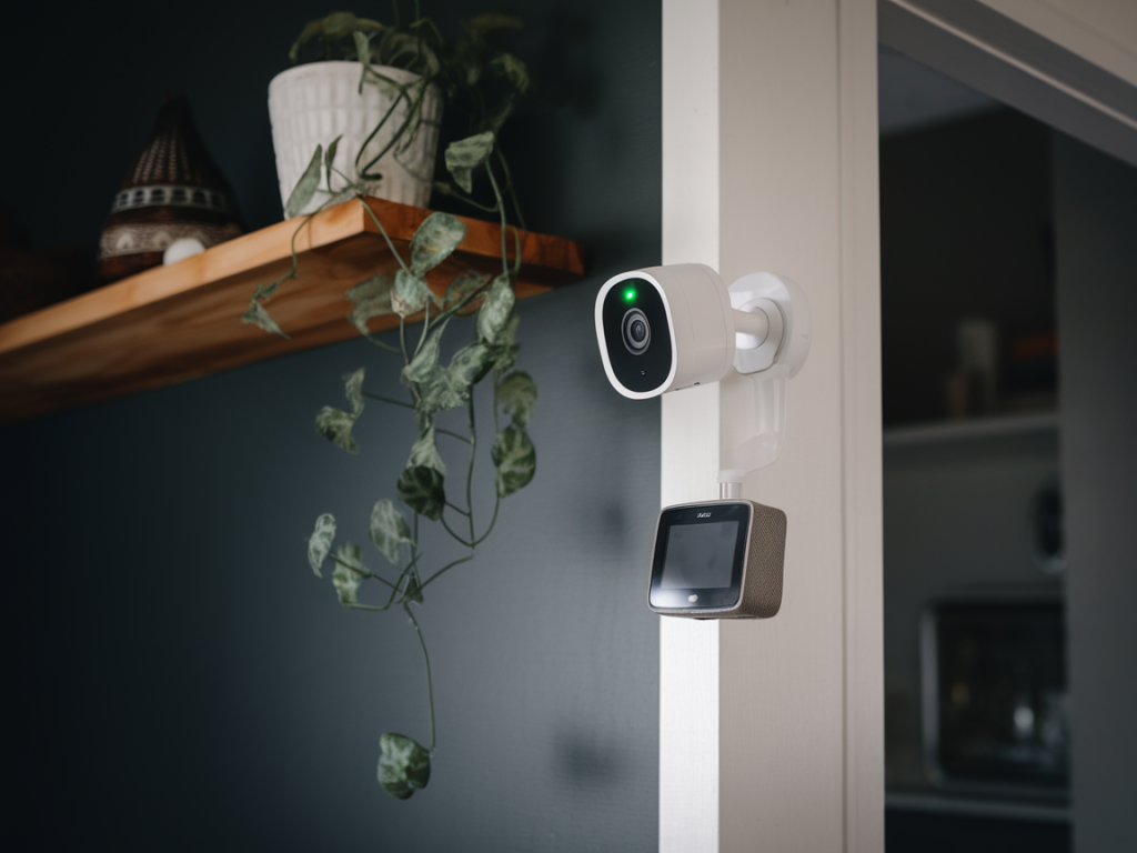What minimal smart home camera setup records reliable night faces without cloud subscription or bulky NVRs