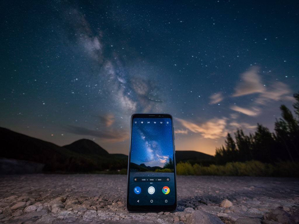Which midrange android phones under £400 deliver true raw night and astrophotography results without heavy processing
