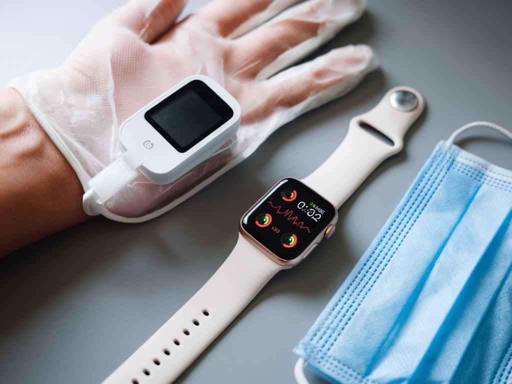 Which budget pulse oximeter and smartwatch combo gives clinically useful spO2 and respiratory metrics for home monitoring?